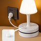💡Nachttafellamp met stopcontact en USB-poorten