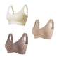 【1+1 gratis】💖Fijn naadloos gestreepte bh – met W-vormige ondersteuning, comfort en stijl in één.