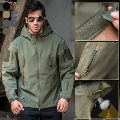 🧥💨 Regen, wind of kou? Deze Waterdichte Jas kan het allemaal