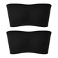 💐Ondersteunende Bandeau Bh – Draadvrije stevige ondersteuning, naadloos strapless ontwerp, zacht rekbaar materiaal, antislip siliconenband, comfortabel voor dagelijks gebruik & zomeroutfits✨