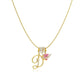 💝 Gouden Of Zilveren Hartje Letterhanger | Dainty & Waterproof Dagelijks Te Dragen Ketting | Attent Cadeau Voor Haar Voor Valentijnsdag Of Verjaardag