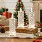 📢📢 1+1 gratis🎄LED kristallen kaars – geen vlam, gewoon schakelen, 8-12 uur betrouwbaar licht & een doordacht geschenk. Creëer een romantische avond! ✨🎁