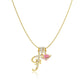💝 Gouden Of Zilveren Hartje Letterhanger | Dainty & Waterproof Dagelijks Te Dragen Ketting | Attent Cadeau Voor Haar Voor Valentijnsdag Of Verjaardag