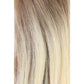 💇‍♀️Echt mensenhaar rechte clip-in haarpieces voor dun haar, ademende basis, lichtgewicht haarextensies voor hete zomer.