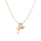 💝 Gouden Of Zilveren Hartje Letterhanger | Dainty & Waterproof Dagelijks Te Dragen Ketting | Attent Cadeau Voor Haar Voor Valentijnsdag Of Verjaardag