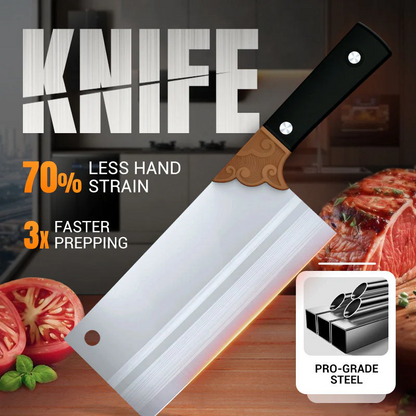 📢📢 50% KORTING!! 🔪 Japans gesmeed keukenmes – scherp en duurzaam