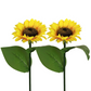Zonnebloem Solar Lampen – Automatisch aan/uit, 14 uur verlichting, IP65 waterdicht