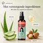 Lichtgewicht, voedende pruikspray die niet hoeft te worden uitgespoeld.
