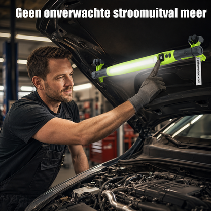 📢📢 50% KORTING!!💡 Oplaadbare COB-werklamp | USB-C magnetische LED-inspectielamp met haak en klem | 360° draaibaar | Draagbaar voor autoreparatie, garage, noodgevallen en kamperen