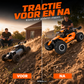 📢📢 50% KORTING!!🎮🚙 1:16 RC Terreinwagen met Grote Wielen | Verhoogde Ophanging voor Buiten | Voor Avontuurlijk Rijden