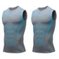 💪 Slimoly® Ionic Shaping Vest – Compressie & Koeling – Lichaamsmodellering & Mouwloos – Onzichtbaar onder kleding 🕶️