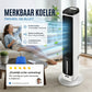 Draagbare USB-torenventilator met 3 snelheidsstanden