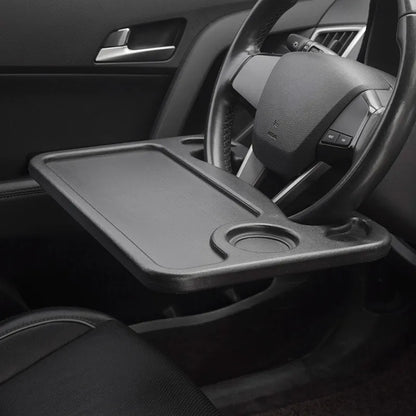 🔥 NU 50% KORTING! ⚡ Multifunctioneel stuurwiel eettafel – stabiel, veilig materiaal, veelzijdig gebruik in de auto 🚗