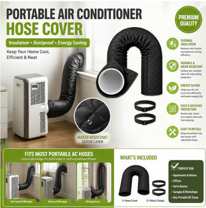 ❄️Een must-have voor de zomer❄️Slanghoes voor mobiele airconditioners