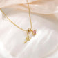 💝 Gouden Of Zilveren Hartje Letterhanger | Dainty & Waterproof Dagelijks Te Dragen Ketting | Attent Cadeau Voor Haar Voor Valentijnsdag Of Verjaardag
