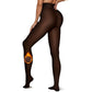 📢📢 50% KORTING!! 🧦 Dames legging met fleecevoering – ondoorzichtige fake-transparante thermopanty met hoge taille en voetjes