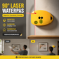 📢📢 50% KORTING!!📐 90° Elektronische Laserwaterpas | Rood/Groen Licht | Zelfnivellerend | Parallelle Lijnen | Draagbaar voor de Bouw