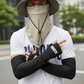 UV-beschermende buckethat met gezichtsbedekking