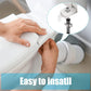 📢📢 1+1 gratis🚽 Universele wc-bril boutenset, schroeven, snel te demonteren, eenvoudig te installeren, vervangingsset voor wc-brillen, onderhouds- en bevestigingsaccessoires voor wc-deksels