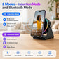 📢📢 50% KORTING!!🎵 5-in-1 Draadloze Inductie Bluetooth-luidspreker – 360° Draaibare LED-standaard, Universele Smartphone/Tablet-oplader & Surroundgeluid