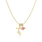 💝 Gouden Of Zilveren Hartje Letterhanger | Dainty & Waterproof Dagelijks Te Dragen Ketting | Attent Cadeau Voor Haar Voor Valentijnsdag Of Verjaardag
