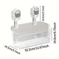 📢📢 50% KORTING🛁 Vacuüm Opbergbox voor de Badkamer – Zonder Boren, Grote Capaciteit & Sterk Draagvermogen
