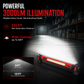 Oplaadbare LED-werklamp – 3000LM Magnetische Draagbare Shoplampe met 360° Rotatie & Powerbankfunctie 🔦