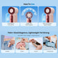💨 Mini handventilator met LED-display | 🧊 6 snelheden, 10,7 uur verkoeling | Weegt niets – gaat overal mee naartoe
