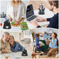 📢📢 50% KORTING!!🎵 5-in-1 Draadloze Inductie Bluetooth-luidspreker – 360° Draaibare LED-standaard, Universele Smartphone/Tablet-oplader & Surroundgeluid