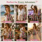 👜✨ LIMITED-TIME 50% KORTING! ✨ Boho Gestreept Gebreide Emmerhandtas voor Dames – Handgemaakte Zomer Strand Schoudertas