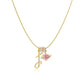 💝 Gouden Of Zilveren Hartje Letterhanger | Dainty & Waterproof Dagelijks Te Dragen Ketting | Attent Cadeau Voor Haar Voor Valentijnsdag Of Verjaardag