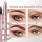 🥳1+1 gratis ✨Waterdichte micro-vork wenkbrauwpotlood – langhoudende brow pen voor natuurlijke haarstreken, vlekbestendig & perfect voor dagelijks gebruik en soft glam
