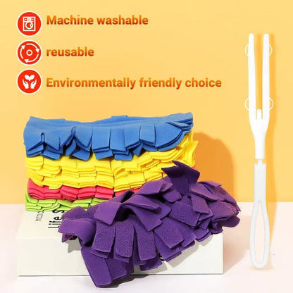 360° elektrostatische stofdoeknavullingen met handvatten