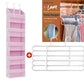 📢📢 50% KORTING!! 🚪 5-laags over-de-deur opbergrek met mesh-zijvakken | extra stevig, zonder boren | extra grote capaciteit