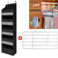 📢📢 50% KORTING!! 🚪 5-laags over-de-deur opbergrek met mesh-zijvakken | extra stevig, zonder boren | extra grote capaciteit
