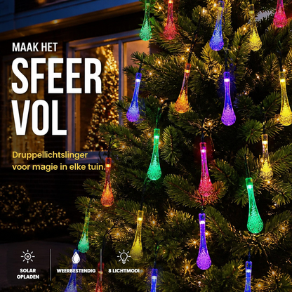 📢📢 50% KORTING !!💡🌲Zonne-Energie LED-Slingerlichtjes