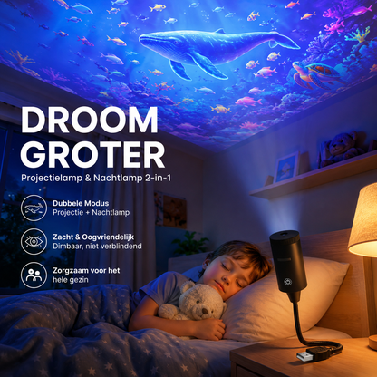 ✨ Plug-and-Play HD-sterrenprojector 🥳 50.000+ tevreden gebruikers