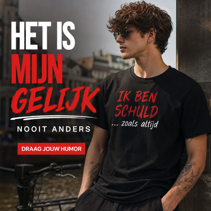 😂 Grappig Duits Slogan Heren T-Shirt | Zwart Casual Korte Mouw ✨