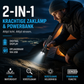 📢📢 50% KORTING!! ⏰🔦2-in-1 Sterke Zaklamp (Powerbank)