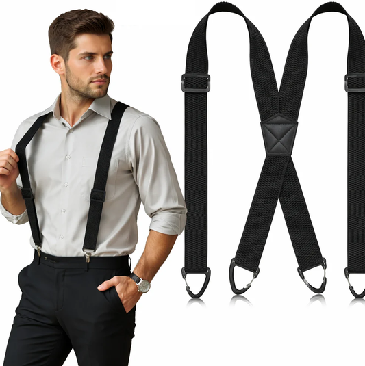 📢📢 49% KORTING !! ⏰ Heren X-back bretellen met haaksluitingen