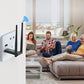 📢📢 50% KORTING!! 📶 USB WiFi-versterker - Dubbele-antennetechnologie voor verbeterde netwerkdekking thuis/kantoor met eenvoudige installatie 🏠🚀