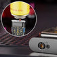 Winddichte aansteker met vintage horloge bezel en jet jetflame-torch