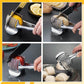 📢📢 50% KORTING !! ⏰ 1+1 GRATIS🍋 Creatieve Keukensnijder – Handzame snijhulp van voedselveilig aluminiumlegering, voor snel en eenvoudig snijden van citroen, tomaat, ui en zachte groenten & fruit.