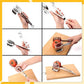 📢📢 50% KORTING !! ⏰ 1+1 GRATIS🍋 Creatieve Keukensnijder – Handzame snijhulp van voedselveilig aluminiumlegering, voor snel en eenvoudig snijden van citroen, tomaat, ui en zachte groenten & fruit.