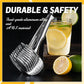 📢📢 50% KORTING !! ⏰ 1+1 GRATIS🍋 Creatieve Keukensnijder – Handzame snijhulp van voedselveilig aluminiumlegering, voor snel en eenvoudig snijden van citroen, tomaat, ui en zachte groenten & fruit.