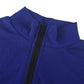 Effen kleur half rits naadloze jumpsuit