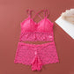 Set van kanten bralette en slip voor dames