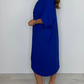 Short Sleeve Maxi Dress With Knot Detail
