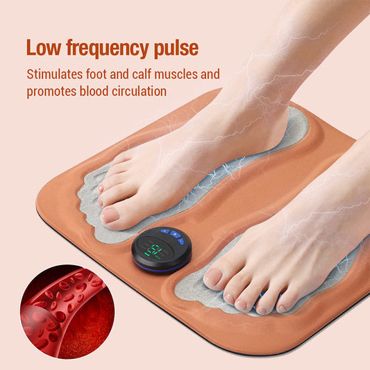 ⏰Beperkte aanbieding🔥 EMS Microstroom Puls Voetmassage Mat