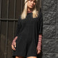 Oversized T-shirt met V-vormige rugromper💖